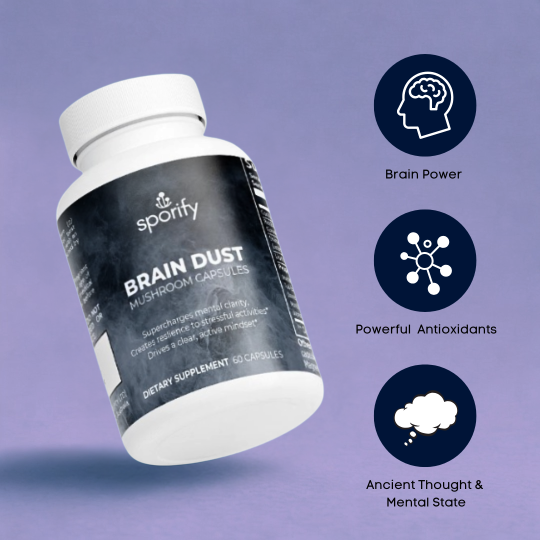 Brain Dust Mushroom Capsules