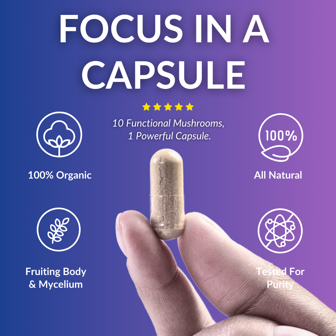 Brain Dust Mushroom Capsules