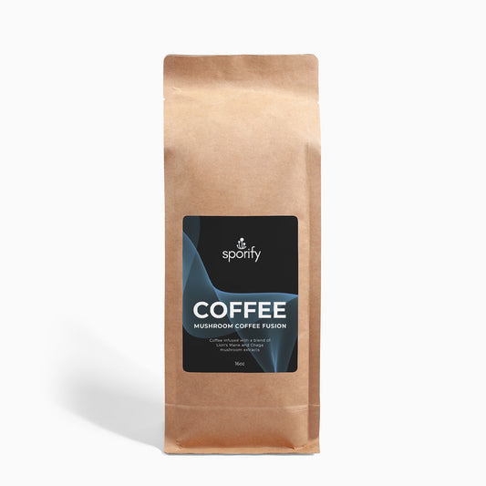 Mushroom Coffee Fusion - Lion’s Mane & Chaga 16oz
