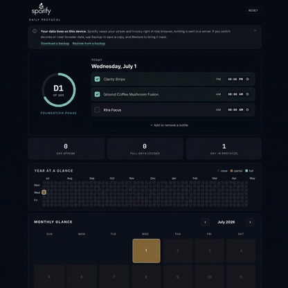Daily Protocol Tracker