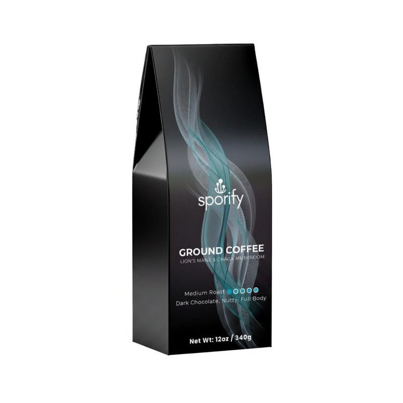 Ground Coffee Mushroom Fusion