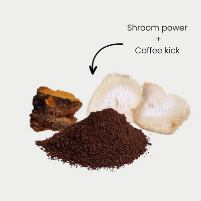 Mushroom Coffee Fusion - Lion’s Mane & Chaga 16oz